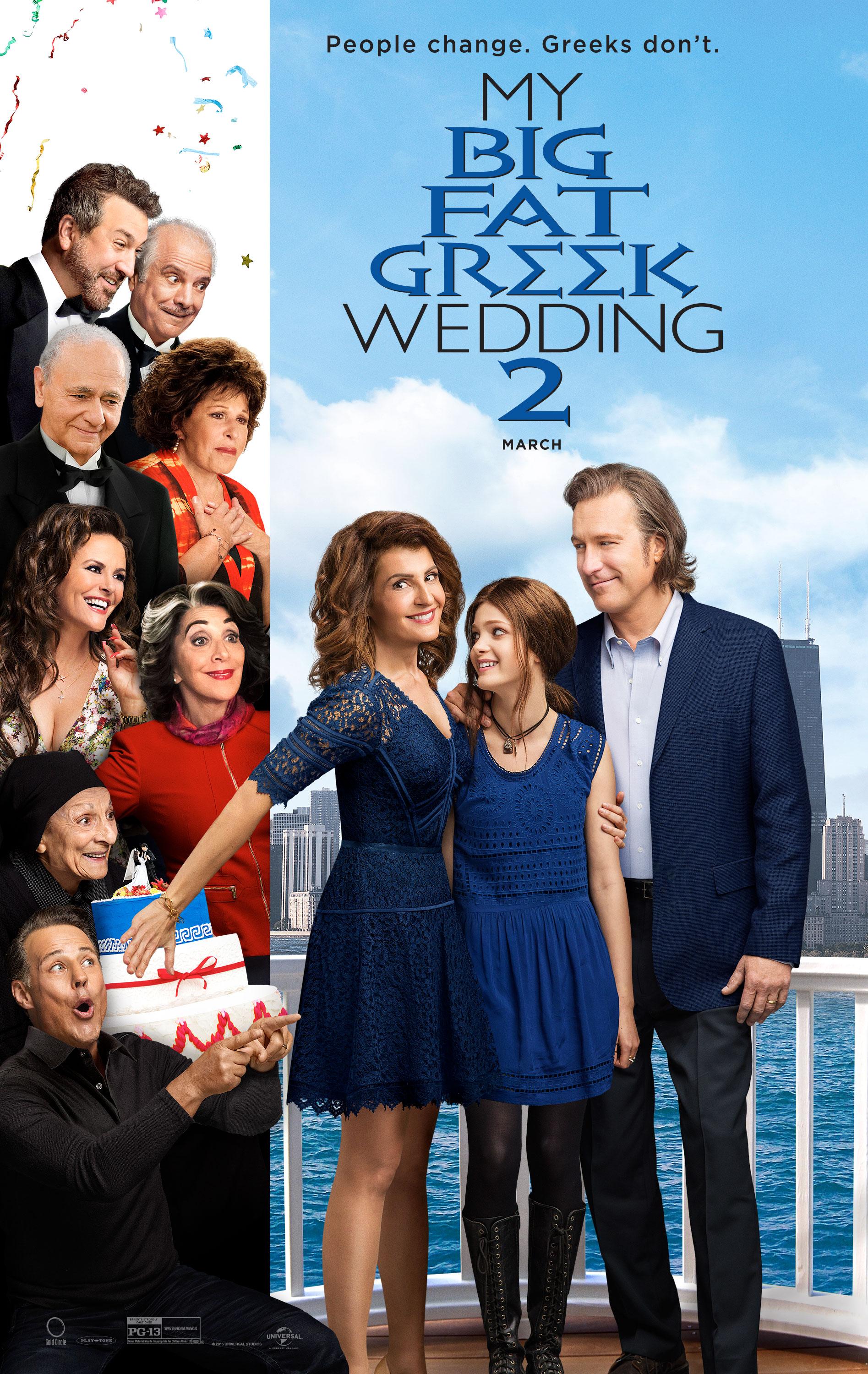My Big Fat Greek Wedding 2 Poster. In Theaters Now