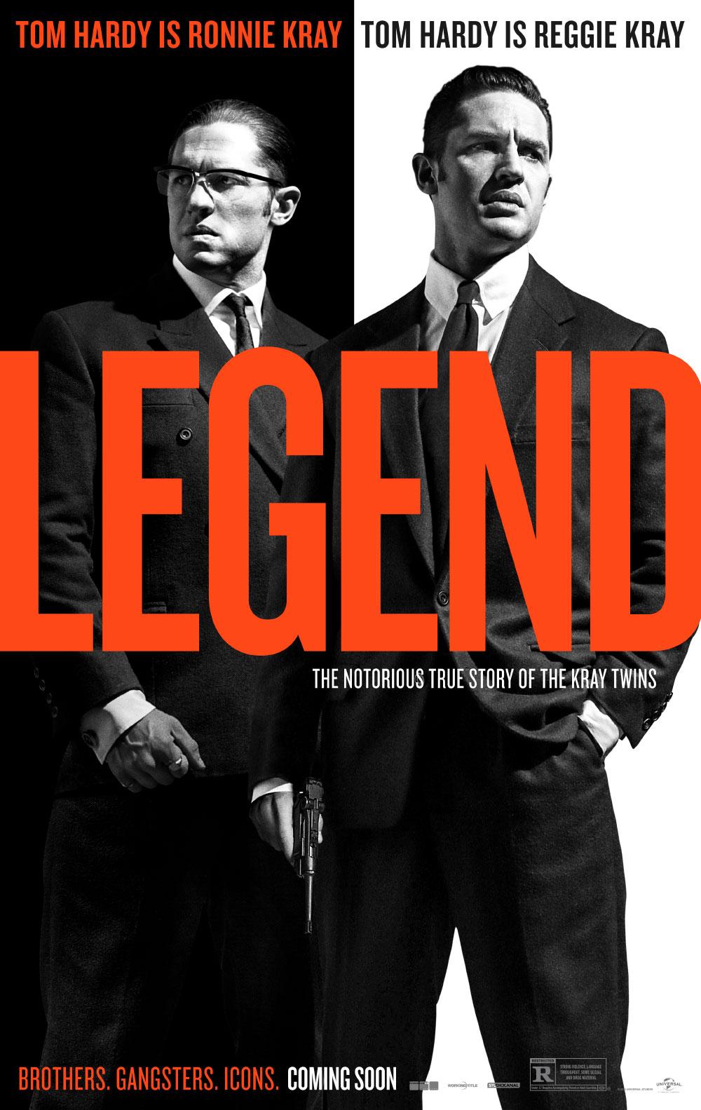 Legend Poster. In Theaters Now