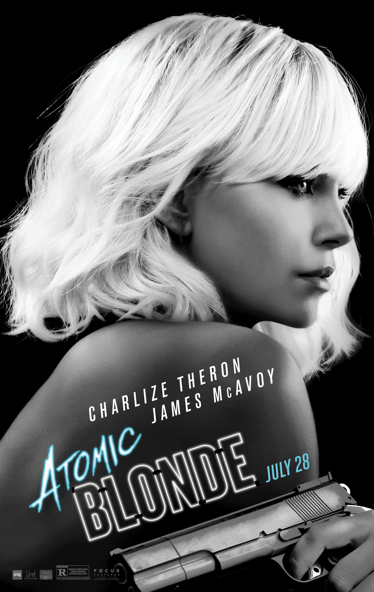 Atomic Blonde Poster. In Theaters Now