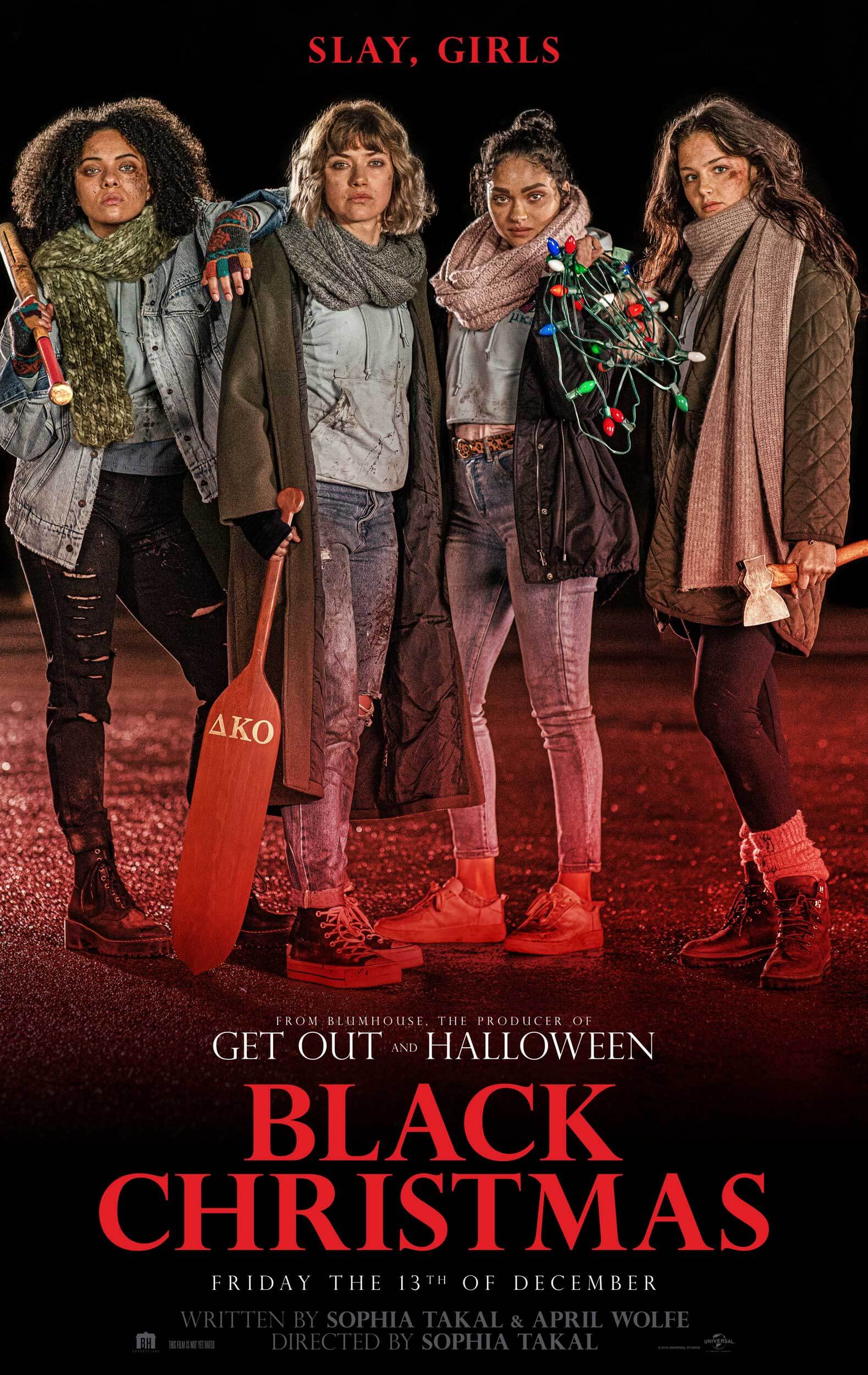 Black Christmas Poster. In Theaters Now