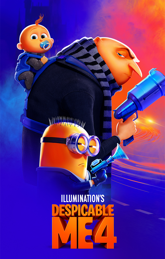 Despicable Me 4 offical poster