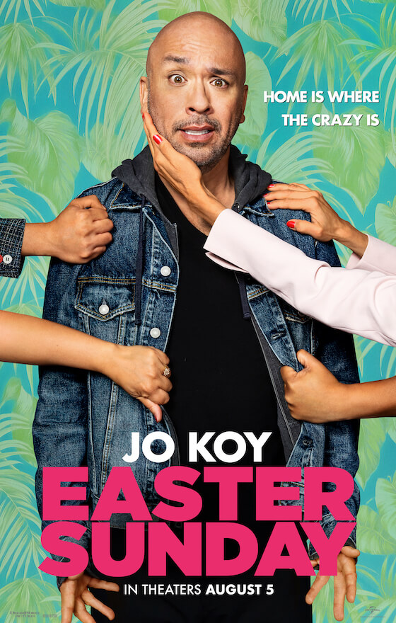 Easter Sunday Poster. In Theaters Now