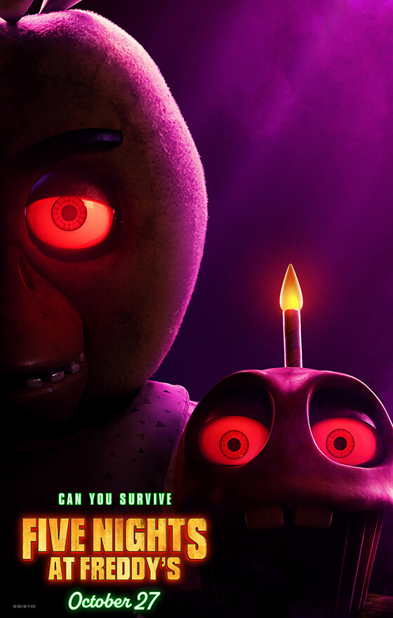 Five Nights at Freddy's offical poster