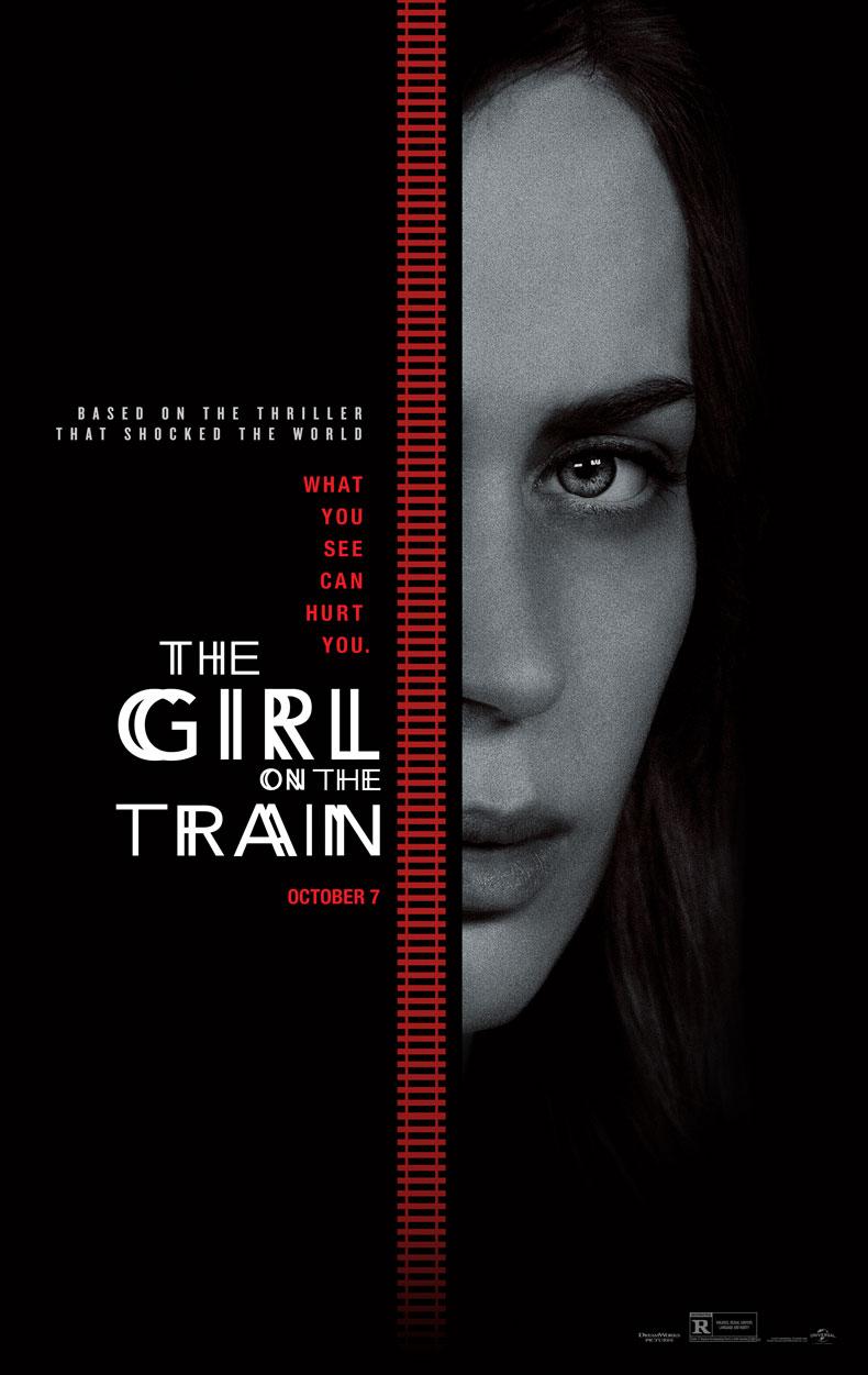 The Girl on the Train Poster. In Theaters Now