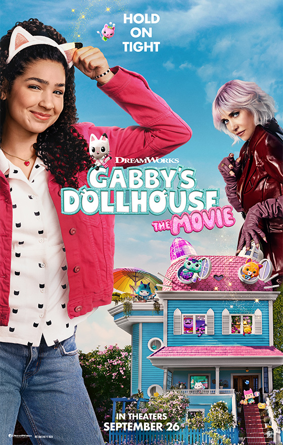 Gabby's Dollhouse: The Movie Poster. In Theaters September 26, 2025