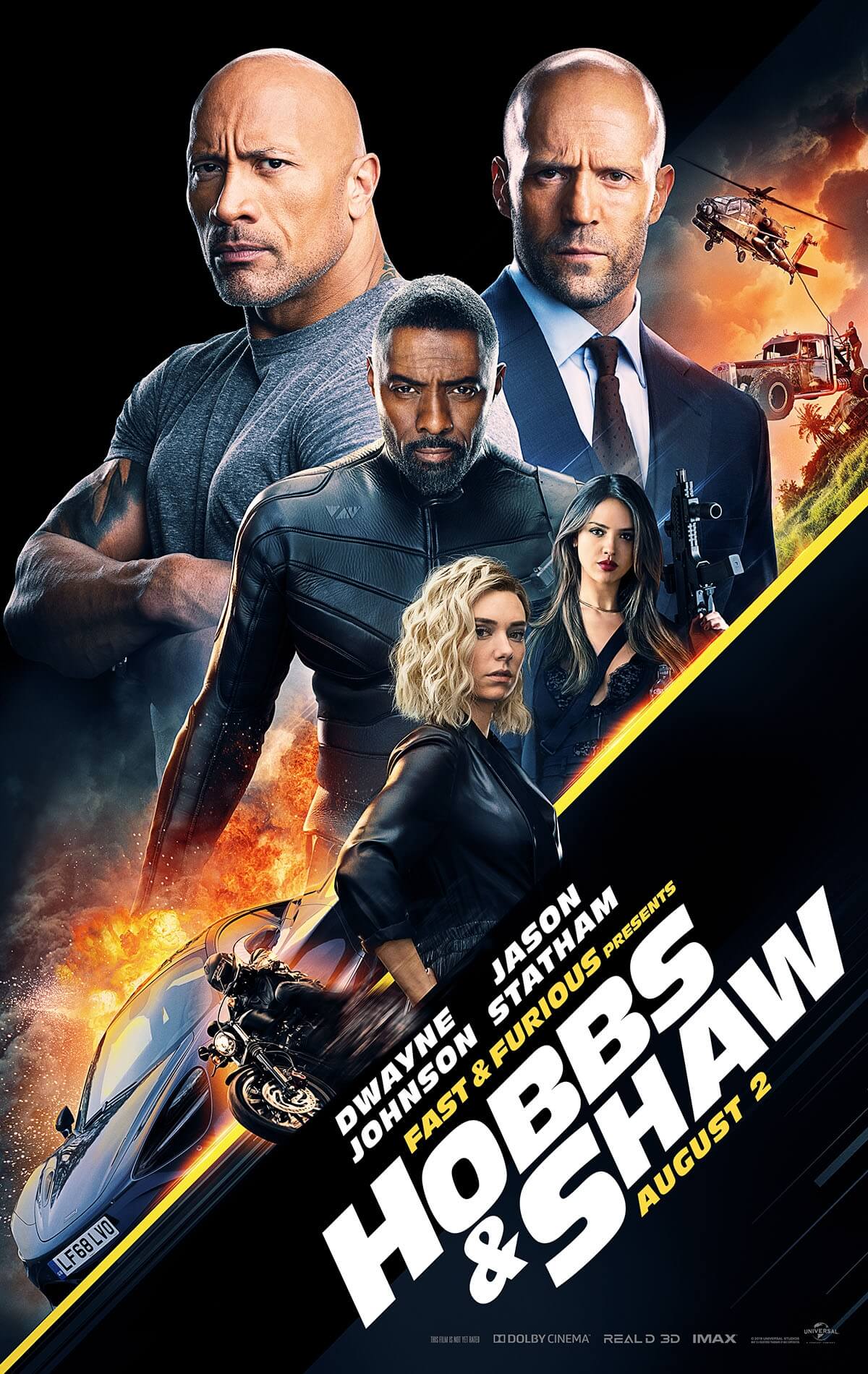 Fast & Furious Presents: Hobbs & Shaw offical poster