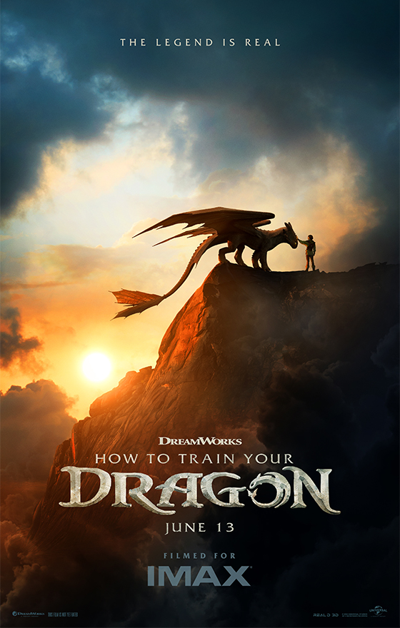 How To Train Your Dragon Poster. In Theaters June 13, 2025