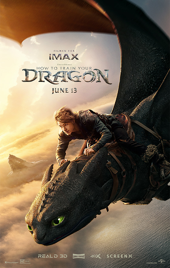 How To Train Your Dragon Poster. In Theaters June 13, 2025