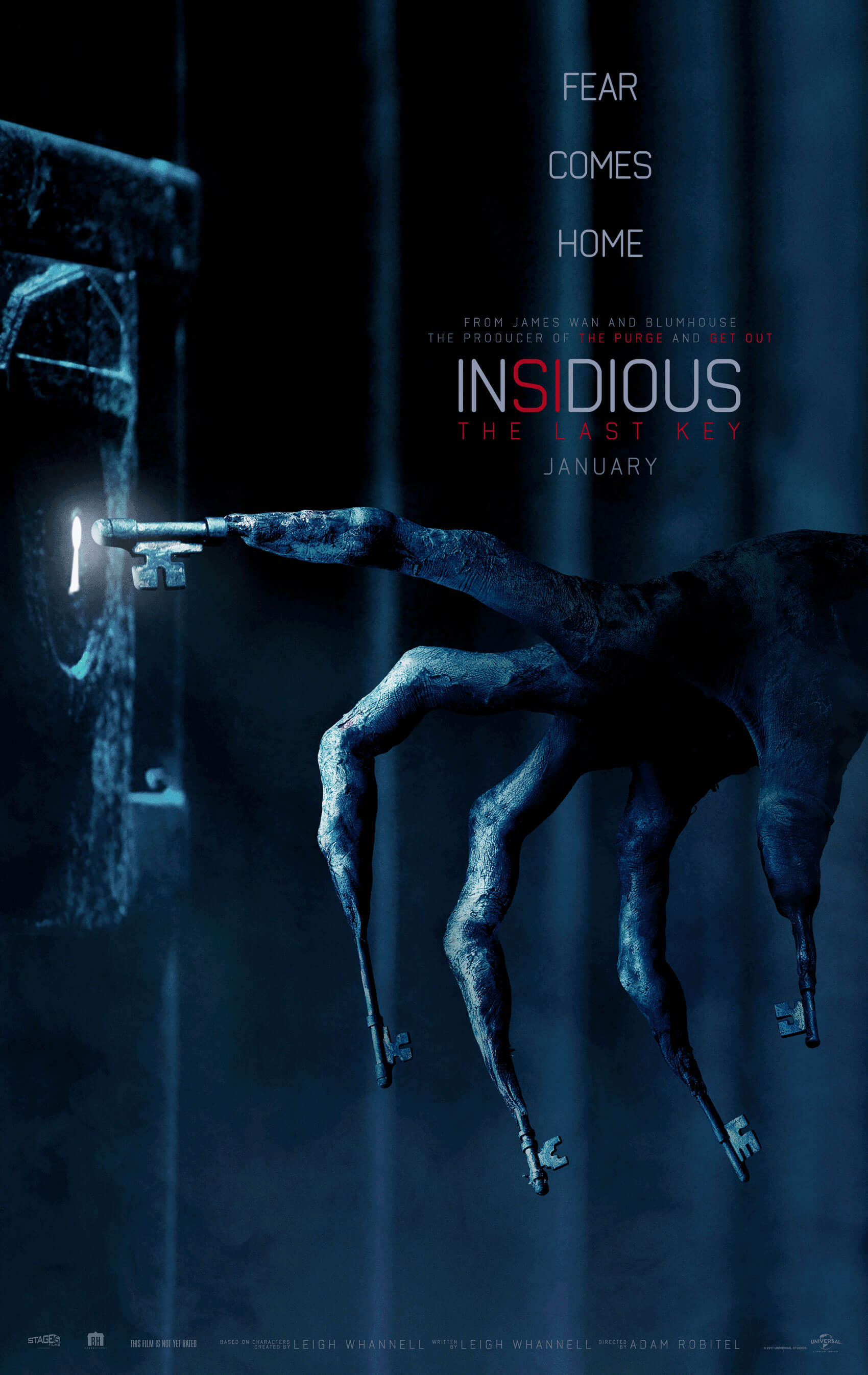 Insidious: The Last Key Poster. In Theaters Now