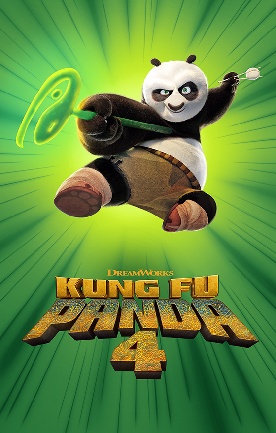 Kung Fu Panda 4 offical poster