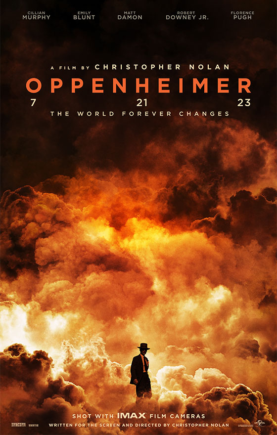 Oppenheimer Poster. Only in Theaters 7 21 23