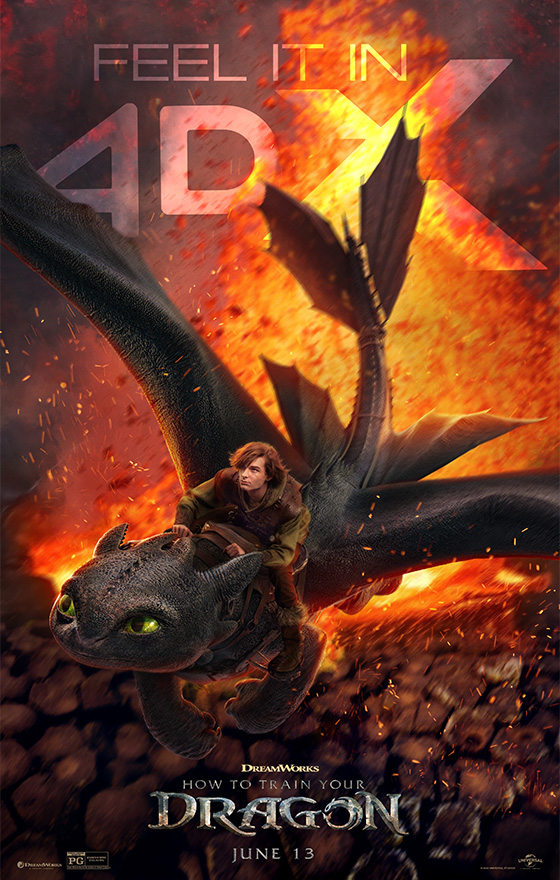 How To Train Your Dragon offical poster