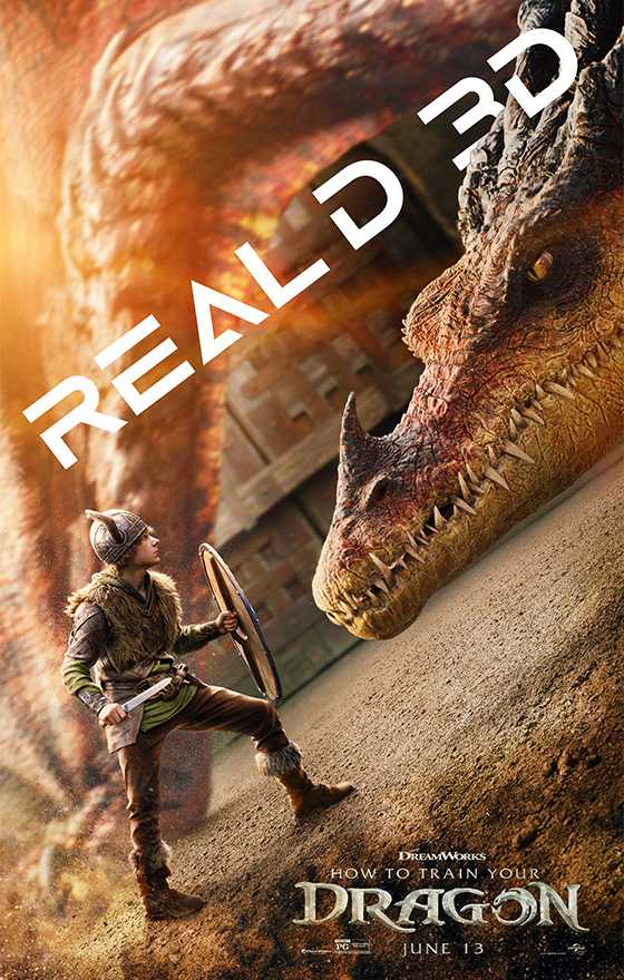 How To Train Your Dragon offical poster