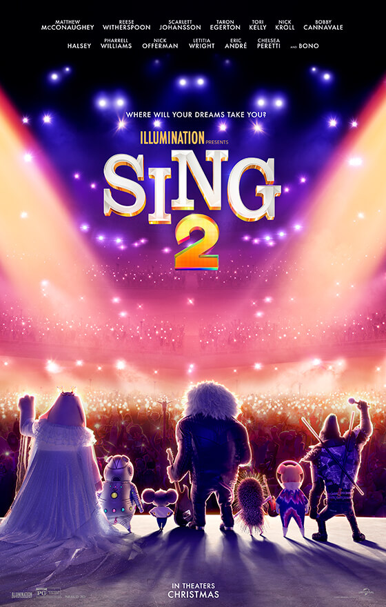 Sing 2 offical poster
