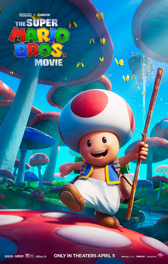 The Super Mario Bros. Movie offical poster
