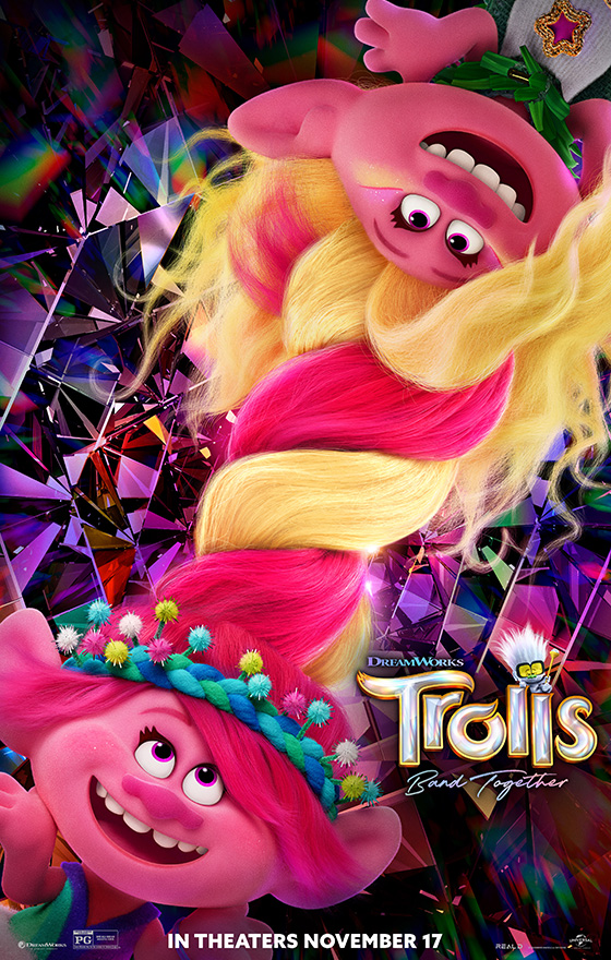 Trolls Band Together offical poster