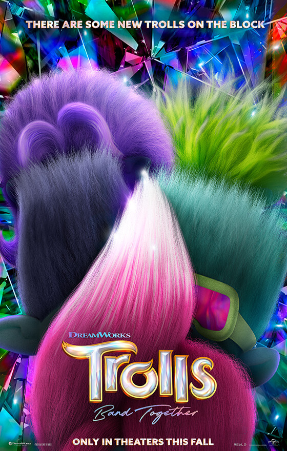 Trolls Band Together Poster. In Theaters November 17