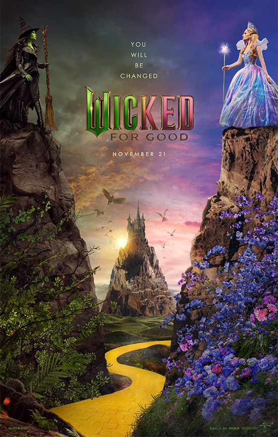 Wicked: For Good offical poster