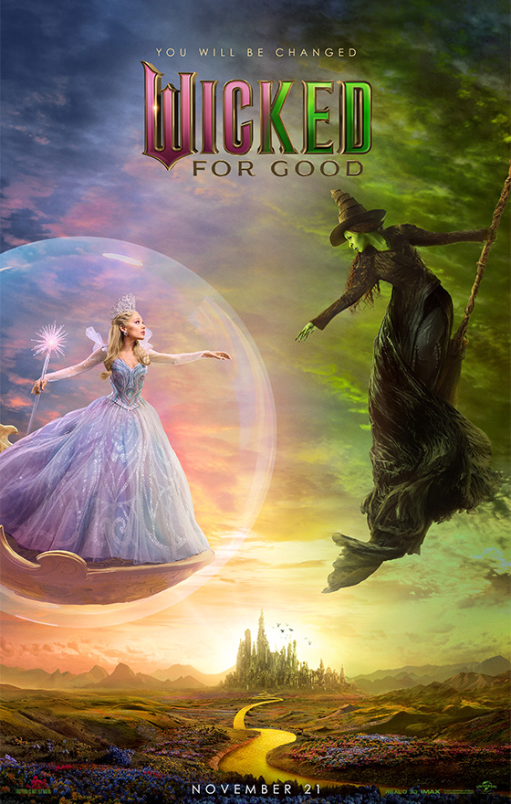 Wicked: For Good offical poster